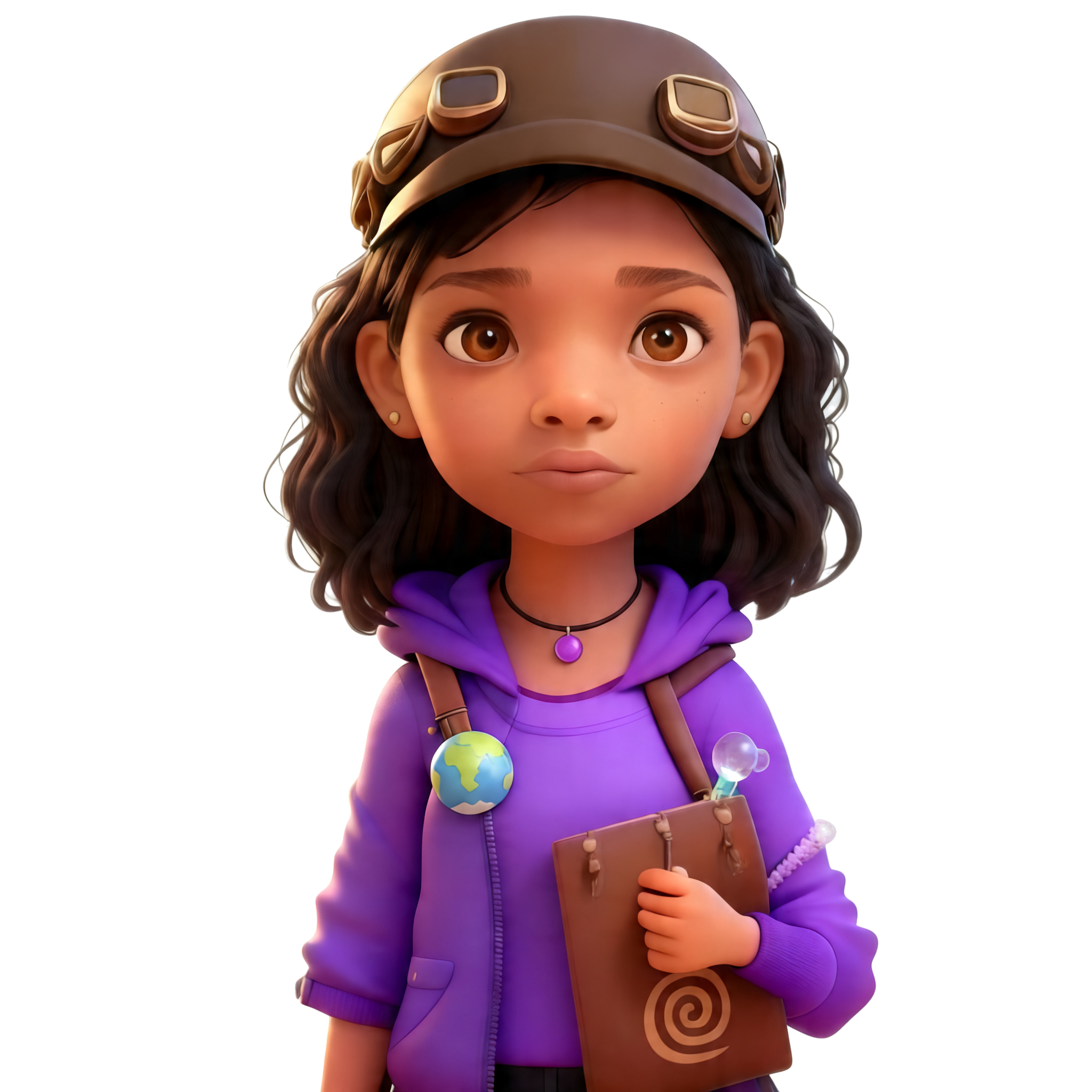 Andi — the children's book character whose series funds BeRemarkable through a 22% donation on every book sold